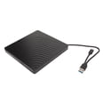 thumbnail image 2 of External DVD Drive, Stable Transmission Removable External Portable DVD Drive High Speed  for Laptop, 2 of 7