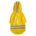 thumbnail image 1 of lionlar Imperméable pour Chien avec Capuche Doggy Veste Réfléchissante Imperméable S-XL Jaune S., 1 of 9