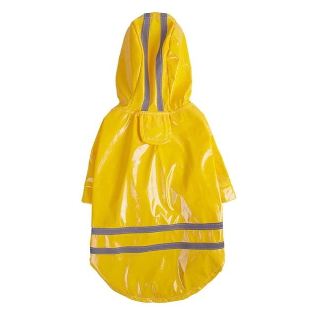 lionlar Imperméable pour Chien avec Capuche Doggy Veste Réfléchissante Imperméable S-XL Jaune S.