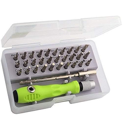 32 In 1 Interchangeable Multipurpose Mini Screwdriver Set | Magnetic Slot Wrench Bit Repair Tools Kit Set Combination Screwdriver Set For Home Appliance, Laptop, Mobile, Computer Repair