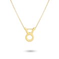 thumbnail image 4 of ziyahi Constellation Theme Friendship Necklace Creative Comfortable Ins Exquisite Durable Rust-proof Lightweight Fashion Accessory Taurus gold, 4 of 6