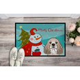thumbnail image 2 of Carolines Treasures BB1836JMAT Snowman With Cocker Spaniel Indoor & Outdoor Mat- 24 x 36 in., 2 of 3