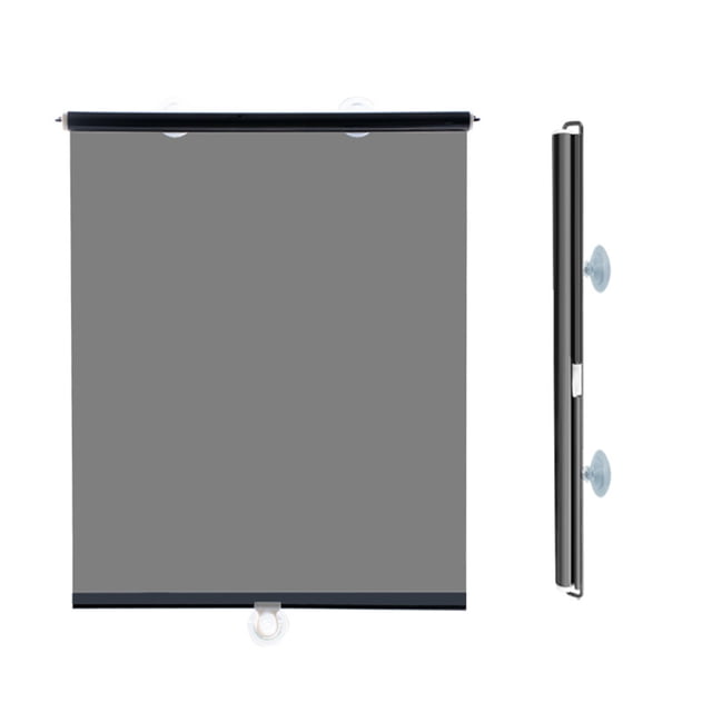 Store Enrouleur Rétractable de Grande Taille avec Protection Solaire - Rideau Intérieur Extensible Isolant Thermique pour Voiture, Maison, Bureau