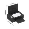 thumbnail image 2 of Shisuyan Miniature Dollhouse Printer Model: Tiny Office Printer For Dollhouse Work Scene Mini Desk Stationery And Miniature Electronics Decor, 2 of 8