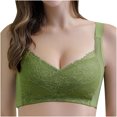 thumbnail image 4 of Timegard Plus Size Bras for Women No Underwire Lace Lightweight Full Coverage Comfort Daily Bralette, 4 of 7
