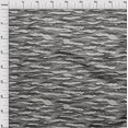 thumbnail image 4 of oneOone Viscose Jersey Gray Fabric Abstracts Craft Projects Decor Fabric Printed By The Yard 60 Inch Wide-YV, 4 of 5