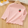 thumbnail image 1 of Cowsor Girls Soft Ribbed Peter Pan Collar Bow T-Shirt Sweet and Ribbed Knit Casua Cute Tops, 1 of 7