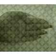 thumbnail image 4 of oneOone Viscose Chiffon Fabric Floral & Chevron Block Print Fabric By Yard 42 Inch Wide, 4 of 4