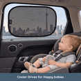 thumbnail image 2 of Jolly Jumper 2 Pack Sun Cling – Black | UV Protection & Sun Glare Shield for Car Windows | Easy Cling, No Suction Cups, 2 of 6