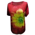 thumbnail image 3 of CHGBMOK Plus Size Ladies Tops And Blouses Summer Women's Blouse Décontractée à Manches Courtes Imprimée Col Rond T-Shirt Ladies Tops Summer Beach Tops en Liquidation, 3 of 4