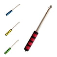 thumbnail image 4 of jinwen Telescopic Flagpole, Stainless Steel Flagpole, Flag Pole, Hand-held Metal Flagpole, with Sponge Handle , Red, 1.6m L, 4 of 8