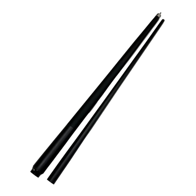 Siruishop 147cm Billiard Cue 2 Sections Pool Table Sticks for Game Practice Break Room black