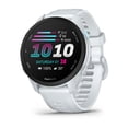 thumbnail image 1 of Garmin Forerunner 70 GPS Running Smartwatch with Heart Rate & AMOLED Touchscreen - Whitestone, 1 of 5