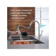thumbnail image 5 of APPASO Patented Kitchen Faucet with Pull Down Sprayer and Soap Dispenser - Single Handle Stainless Steel Brushed Nickel High Arc Pull Out Kitchen Sink, 5 of 5