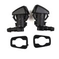 thumbnail image 1 of 2pcs Car Black Windshield Washer Nozzle Set 2011-2017 For Jeep For Grand For Cherokee 68260443AA Washer Outlet Adjustment, 1 of 12