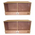 thumbnail image 1 of Rugged Range Products Duplex Chicken Coop Nesting Box for 2-4 Hens (2 Pack), 1 of 4
