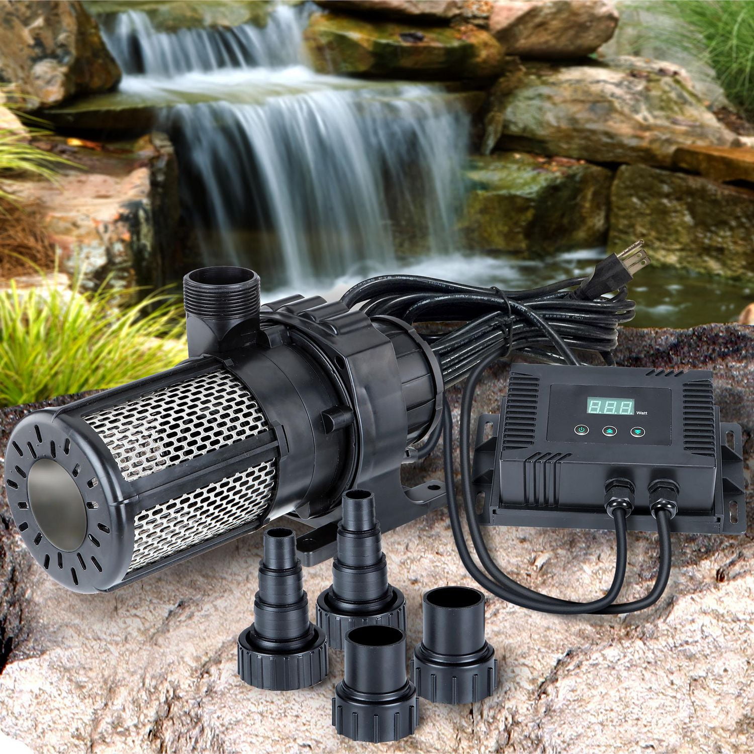 Angelo Décor Pompe submersible de 20 000L/h (5 000 gal US/h) pour chute d’eau