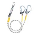 thumbnail image 2 of Abbracc Security Harness Lanyard Belt Shock Absorbing Rope Equipment Professional Work Security Belt with Hook Connector for Climbing 3m Double Hook, 2 of 9