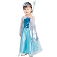 thumbnail image 3 of Princess Elsa Dress Up Costumes for Little Girls Birthday Party, 3 of 7