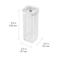 thumbnail image 3 of ZWILLING Fresh & Save CUBE Cube Box 3S / 11 cm, Transparent-White, 3 of 11
