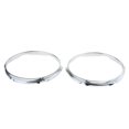 thumbnail image 3 of 1 Pair Snare Drum Hoop Ring Snare Drum Hoop Instrument Parts Rim for Percussion Instrument 10 Inch 6 Hole, 3 of 9