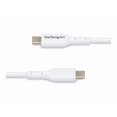 thumbnail image 3 of STARTECH 10FT (3M) WHITE USB-C CHARGING CABLE, USB C CABLE, USB 2.0 TYPE-C LAPTO, 3 of 4