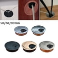 thumbnail image 4 of 80mm Cable Hole Cover Desk Wire Hole Cover Base Computer Grommet Table Cable Outlet Port Surface Line Box Tidy Wire Cover, 4 of 8