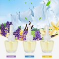 thumbnail image 3 of Plug in Air Freshener Refills, Scented Oil Refill 6 Count, 3.96 Fl Oz, PlugIns Refills, Compatible with Glade, Compatible with Air Wick, Lavender, Linen, Vanilla, Long Lasting Fragrance for Home, 3 of 7