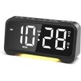 thumbnail image 1 of ROCAM Réveil Horloge Numérique, Réveils Simples et Bruyants pour Chambres, Grandes Touches, Réglage Facile, Grands Chiffres, Lecture Facile, Veilleuse à Variateur, Doubles Alarmes, Mode Jour de la Semaine Fin de Semaine, Mémoire d'Arrêt, 1 of 7