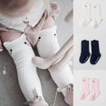 thumbnail image 3 of Baby Girls Stocking High Knee Long Socks with Cat Ear Spanish Frilly 2-4 Years, 3 of 5