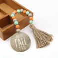 thumbnail image 3 of TIELUTT Thanksgiving Tassel Beaded Autumn Tie Coffee Tray for Kitchen Counter Centerpiece for Coffee Table Modern Snowflake Centerpieces for Dining Room Table Decorations for Home Small Tie Shelves, 3 of 8