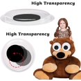 thumbnail image 3 of PETKNOWS Yeux Géants Google Wiggle de 7 Pouces, 2 Pcs Yeux Google Auto-Adhésifs Extra Larges pour Bricolage Autocollants d'Oeil Wiggle Grands Yeux Collants Artisanat Bricolage Fabrication, 3 of 7