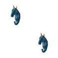 thumbnail image 3 of Wweixi Coat Hooks Easy To Install And Wide Application For Added In Daily Life Retro blue (horse) 2Set, 3 of 6