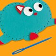 thumbnail image 2 of Maoww Kids Diy Sewing Kit Animal Shaped Designs Creative Craft Kit For Children Encourage Child, 2 of 6