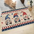 thumbnail image 3 of Door Mat Patriotic Doormat Entryway Rug Welcome Mat Outdoor Coir Door Mat Memorial Day Front Door Mat Waterproof Mats for Outdoors Patio Stuff for Outside Perfect for Indoor and Outdoor Use, 3 of 9