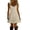 #0068-Beige, variant on Uootdi Sundresses for Women V Neck Sleeveless Ruffle Hem Dresses Soft Comfy Flowy Mini Dresses Summer Vacation Daily Wear Gift