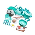 thumbnail image 1 of relayinert Plastic Kitchen Pretend Play Utensils Cookware Toy for Baby Girls Boys Green, 1 of 4