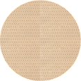 thumbnail image 1 of Ahgly Company Tapis d'Intérieur Ronds Transitionnels Orange Lavables à la Machine, 5 Pieds Rond, 1 of 7