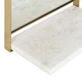 thumbnail image 3 of Kate and Laurel Chadwin Arch Wall Mirror with Shelf, Gold 12x20, 3 of 9