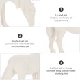 thumbnail image 2 of 1pc Mini Simulation Horse Reptile Pet Box Resin Horse Landscaping Ornament, 2 of 8