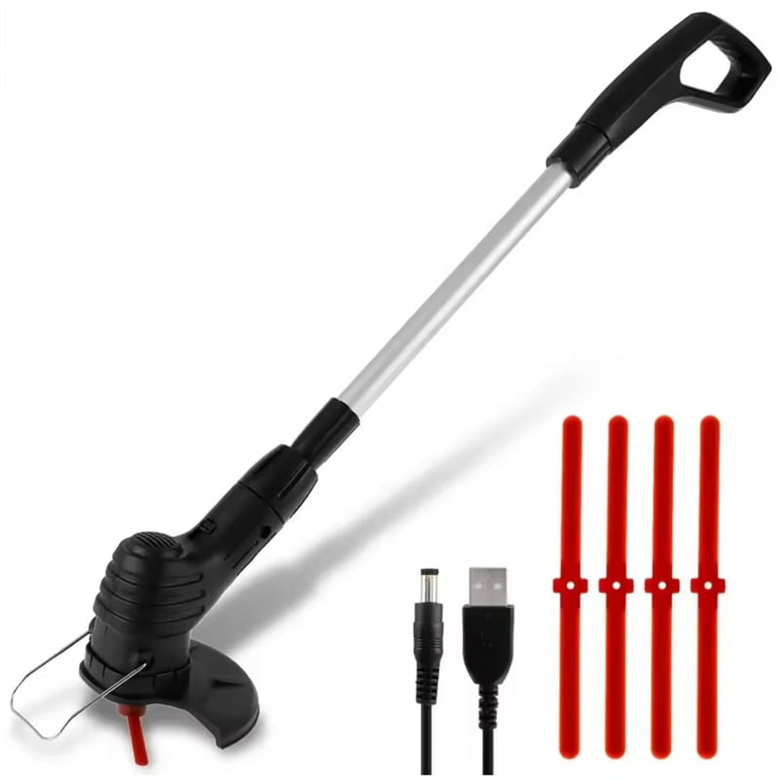 Portable Rechargeable Garden Mower Lithium Battery Mower Gardening Lawn Mower Household Weeder Garden Weeder