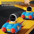 thumbnail image 4 of Press Space Astronaut Toy Pullback Car Walking Colorful Toy, 4 of 8