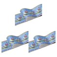 thumbnail image 1 of relayinert Wood Marbling SelfAdhesive Skirting Line Exquisite And Easy Maintenance And Environmentally Friendly PVC Durable Blue lantern flower 3Set, 1 of 6