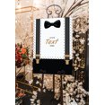 thumbnail image 3 of Darling Souvenir MADE WITH LOVE PersonalizedWelcomeBannerBlack Suspenders - It's A Girl,Custom Text Poster Party CollectionWelcomeSignGreat For Wedding, Birthday, Engagement Party- 18x12, 3 of 5