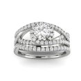 thumbnail image 1 of 1.15ctw Diamond Bridal Set in 14k White Gold, 1 of 2