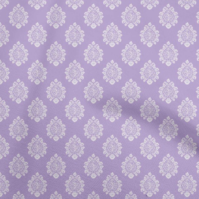 oneOone Silk Tabby Amethyst Fabric Block Fabric For Sewing Printed Craft Fabric By The Yard 42 Inch Wide