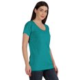 thumbnail image 2 of Inkmeso Inkmeso Womens Scoop-Neck T-shirt Short Sleeve Summer Basic Tee, 2 of 7