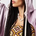 thumbnail image 5 of Vestes à Capuche Amples pour Femmes Couleur Unie Manches Longues Automne, 5 of 5