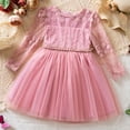 thumbnail image 1 of Cowsor Baby Girl Dress Flower Tulle Party Dresses Princess Pageant Birthday Wedding, 1 of 7