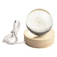 thumbnail image 2 of Christmas For Crystal Ball Decoration Astronomy Solar Planets Moon Astronaut, 2 of 11